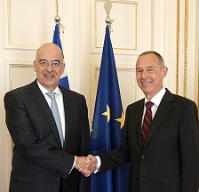 On the meeting of Ambassador of Russia to Greece A.M.Maslov with Minister of Foreign Affairs of Greece N.Dendias (Athens, March 3, 2020)