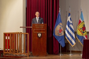 Χαιρετισμός του Πρέσβη της Ρωσίας στην Ελλάδα κ. Αντρέι Μάσλοβ  στην ημερίδα «Η υψηλή διπλωματία και στρατηγική του Ιωάννη Καποδίστρια» (Αθήνα, 2 Νοεμβρίου 2021)