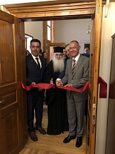 Χαιρετισμός του Πρέσβη της Ρωσίας στην Ελλάδα Αντρέι Μάσλοβ στα εγκαίνια του Επίτιμου Προξενείου της Ρωσίας στην Πελοπόννησο (Ναύπλιο, 30 Σεπτεμβρίου 2019)